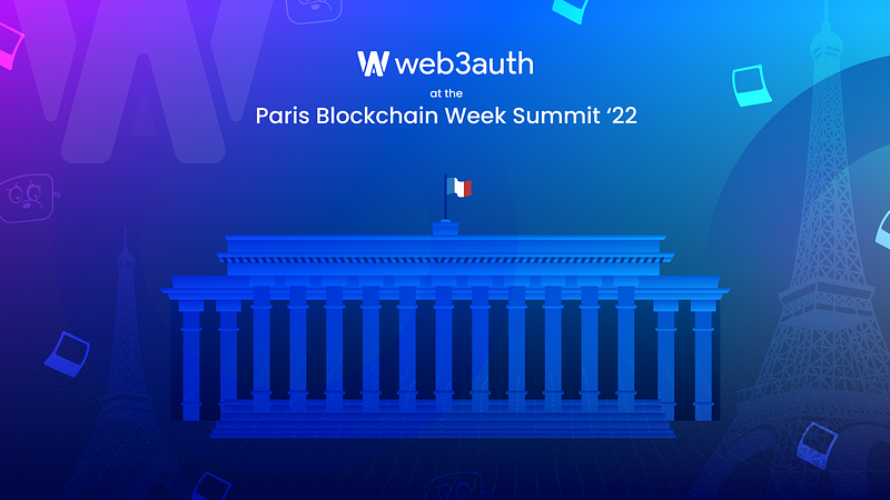 Web3Auth at the Paris Blockchain Week 2022