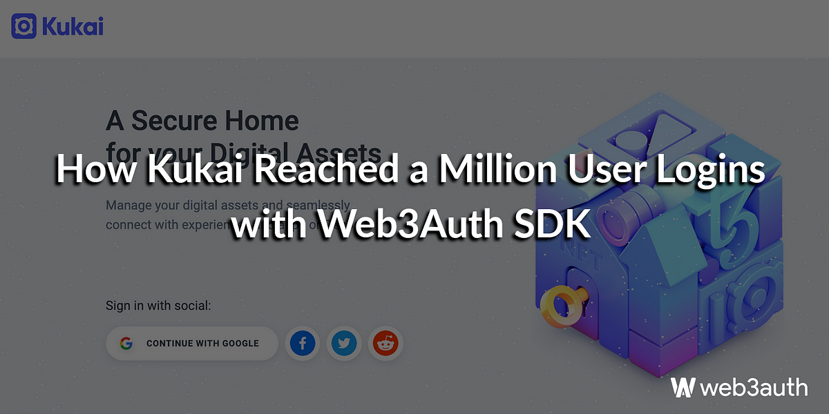 How Kukai Reached a Million User Logins with Web3Auth SDK