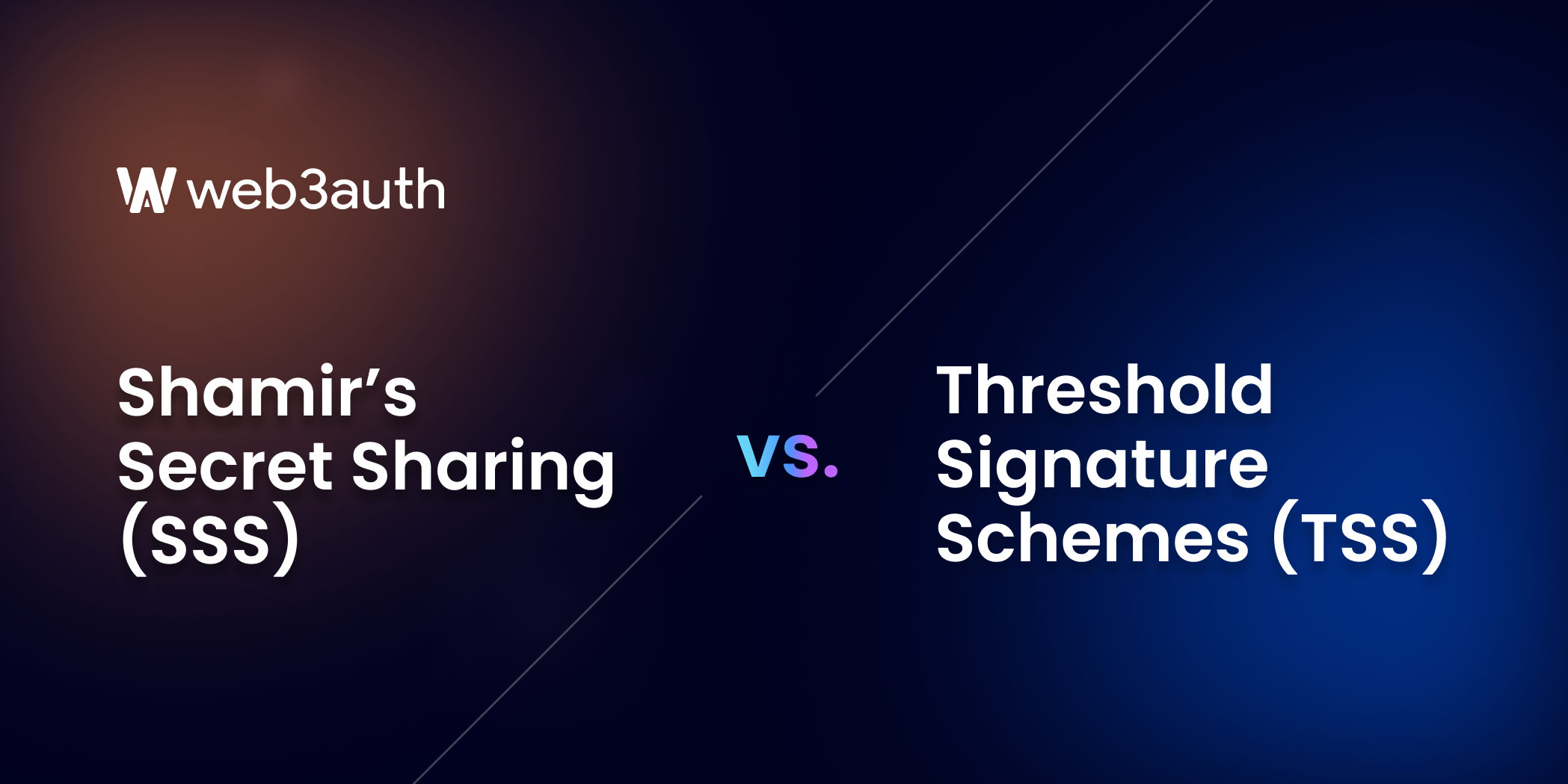 Shamir’s Secret Sharing (SSS) vs. Threshold Signature Scheme (TSS) Explained