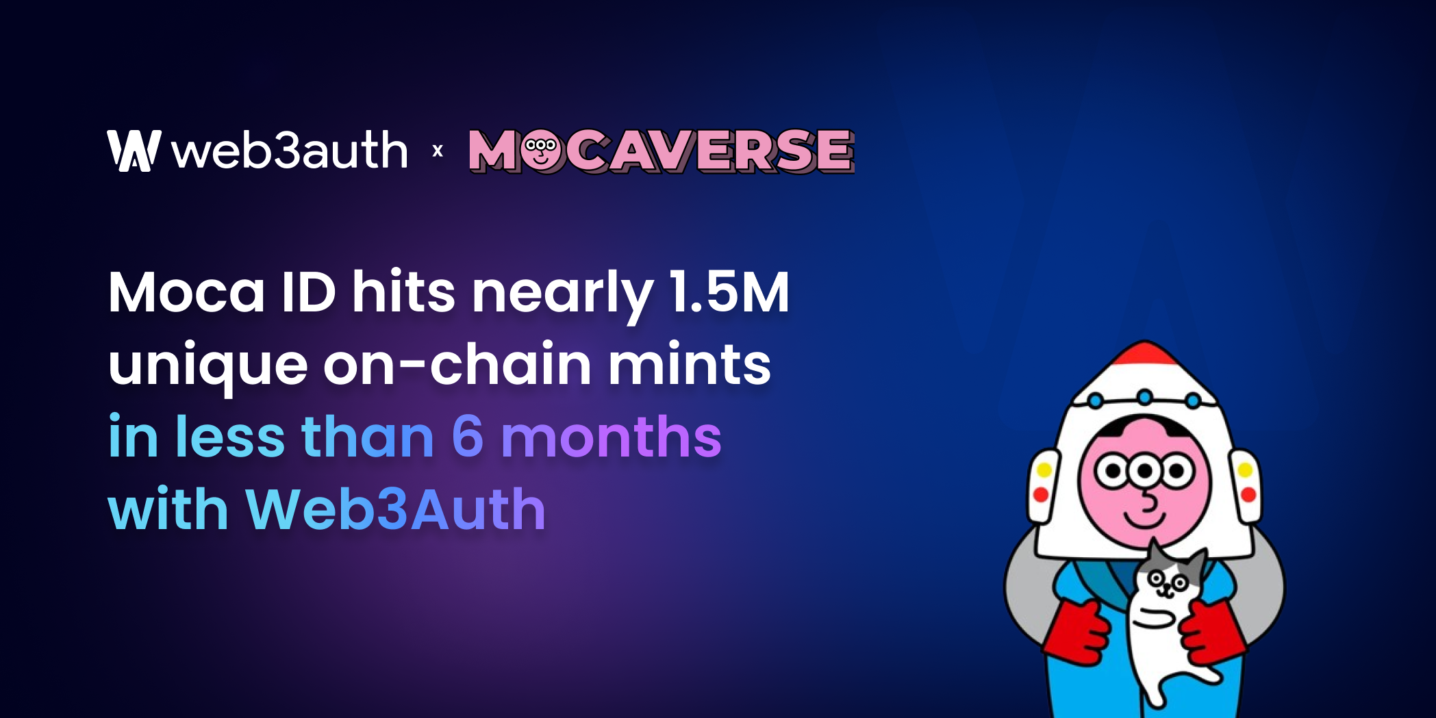 1.5 Million On-Chain Mints in 6 Months: Mocaverse and Web3Auth Redefine the Web3 Ecosystem