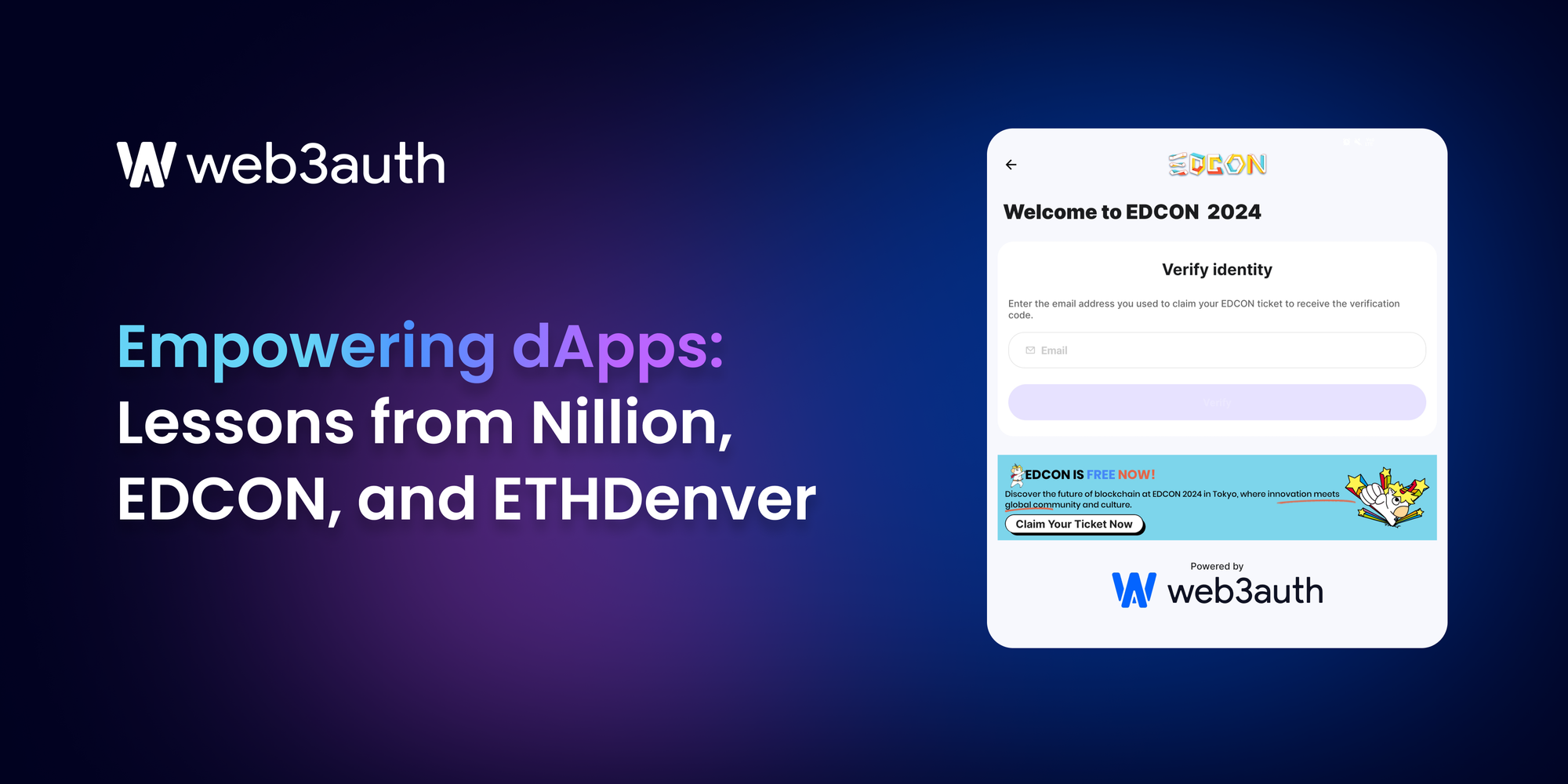 Empowering dApps: Lessons from Nillion, EDCON, and ETHDenver